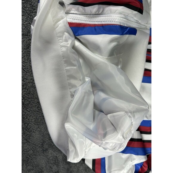 G-Net Men's Light Wind Breaker Jacket with Red, White, and Blue Striped XL - Picture 14 of 15
